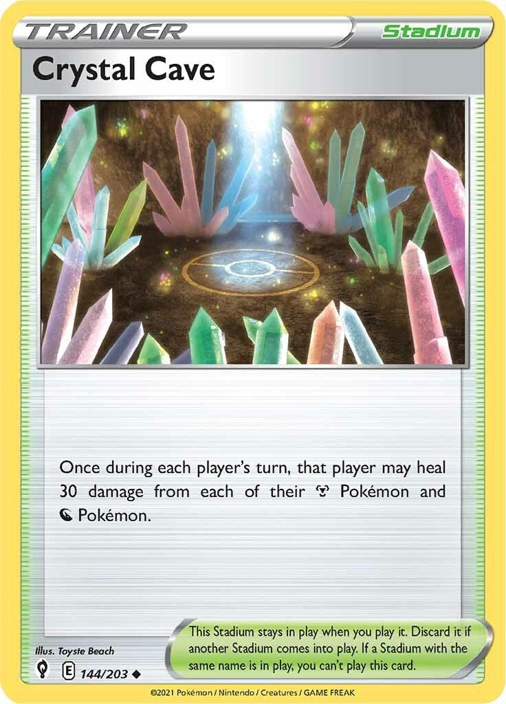 Crystal Cave [144/203] [Evolving Skies] Reverse Holofoil