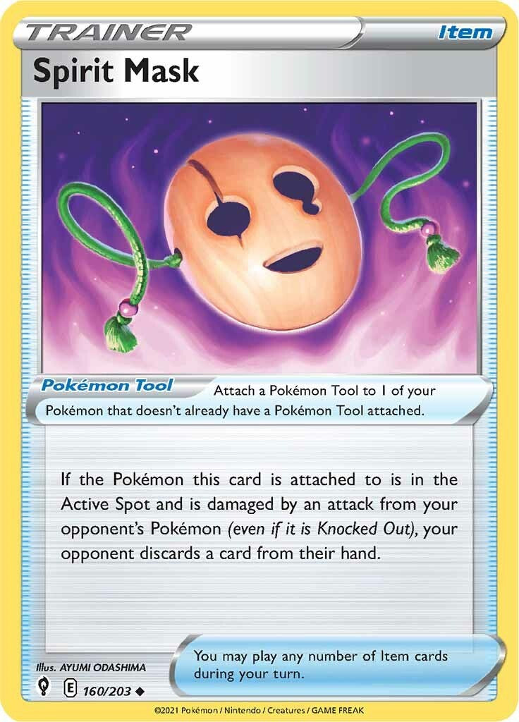 Spirit Mask [160/203] [Evolving Skies] Reverse Holofoil