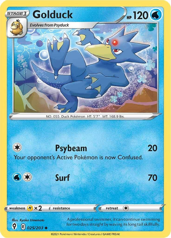 Golduck [025/203] [Evolving Skies] Reverse Holofoil