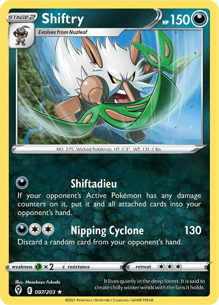 Shiftry [097/203] [Evolving Skies] Reverse Holofoil