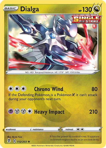 Dialga [112/203] [Evolving Skies] Reverse Holofoil