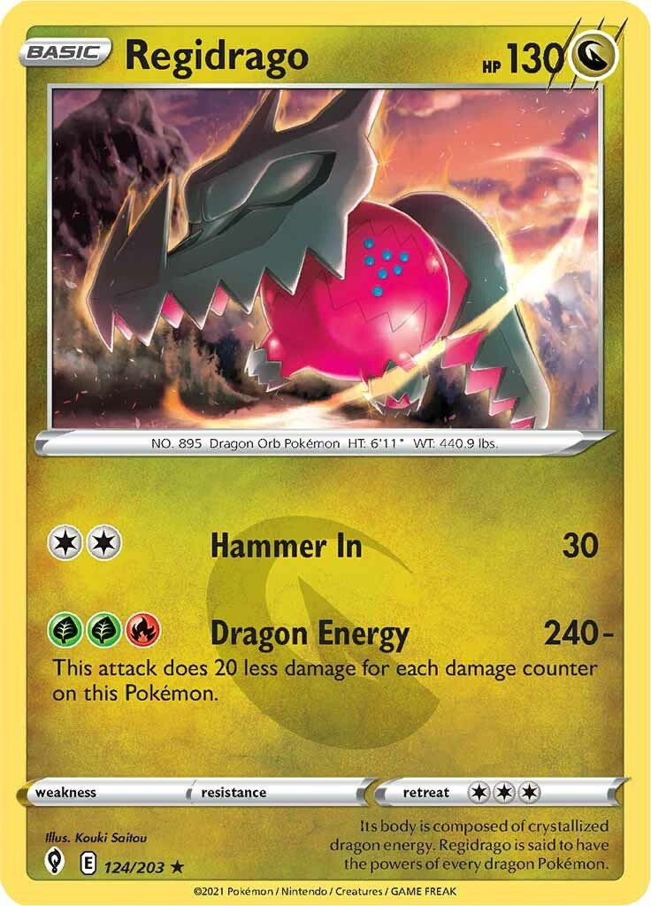 Regidrago [124/203] [Evolving Skies] Reverse Holofoil