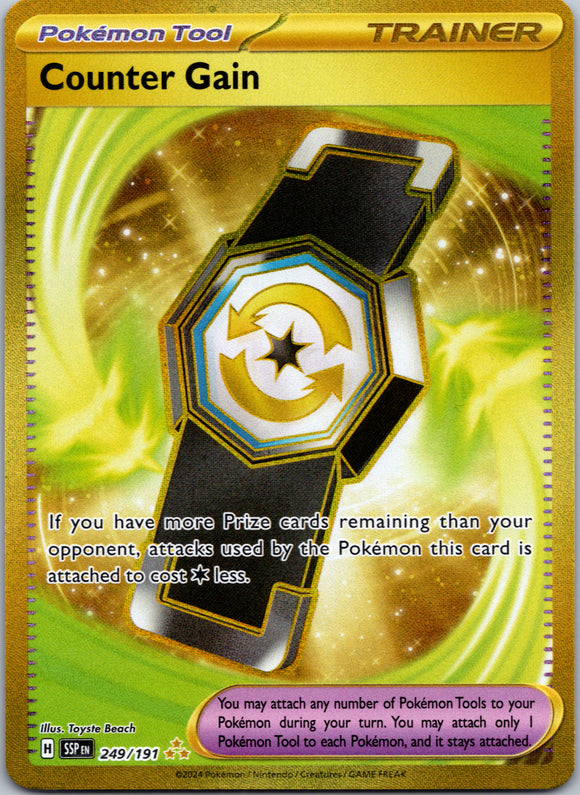 Counter Gain - 249/191 [249/191] - (Surging Sparks) Holofoil