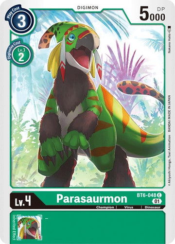 Parasaurmon [BT6-048] [Double Diamond] Normal