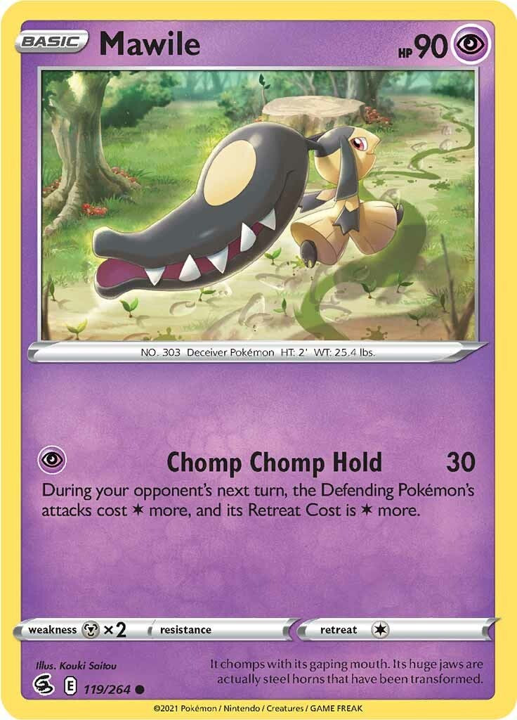 Mawile [119/264] [Fusion Strike] Reverse Holofoil