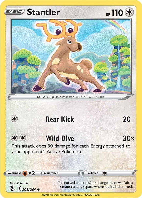 Stantler [208/264] [Fusion Strike] Reverse Holofoil