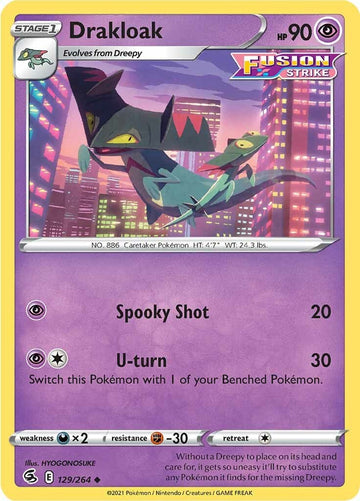 Drakloak [129/264] [Fusion Strike] Reverse Holofoil