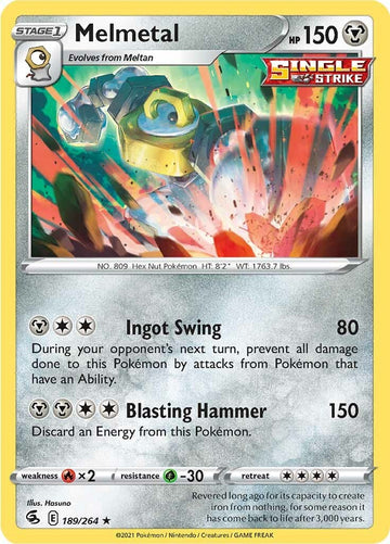 Melmetal [189/264] [Fusion Strike] Reverse Holofoil