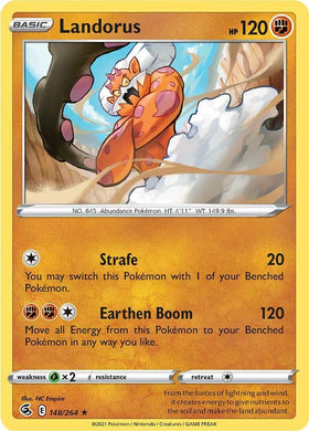 Landorus [148/264] [Fusion Strike] Reverse Holofoil