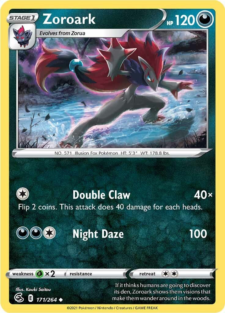 Zoroark [171/264] [Fusion Strike] Reverse Holofoil