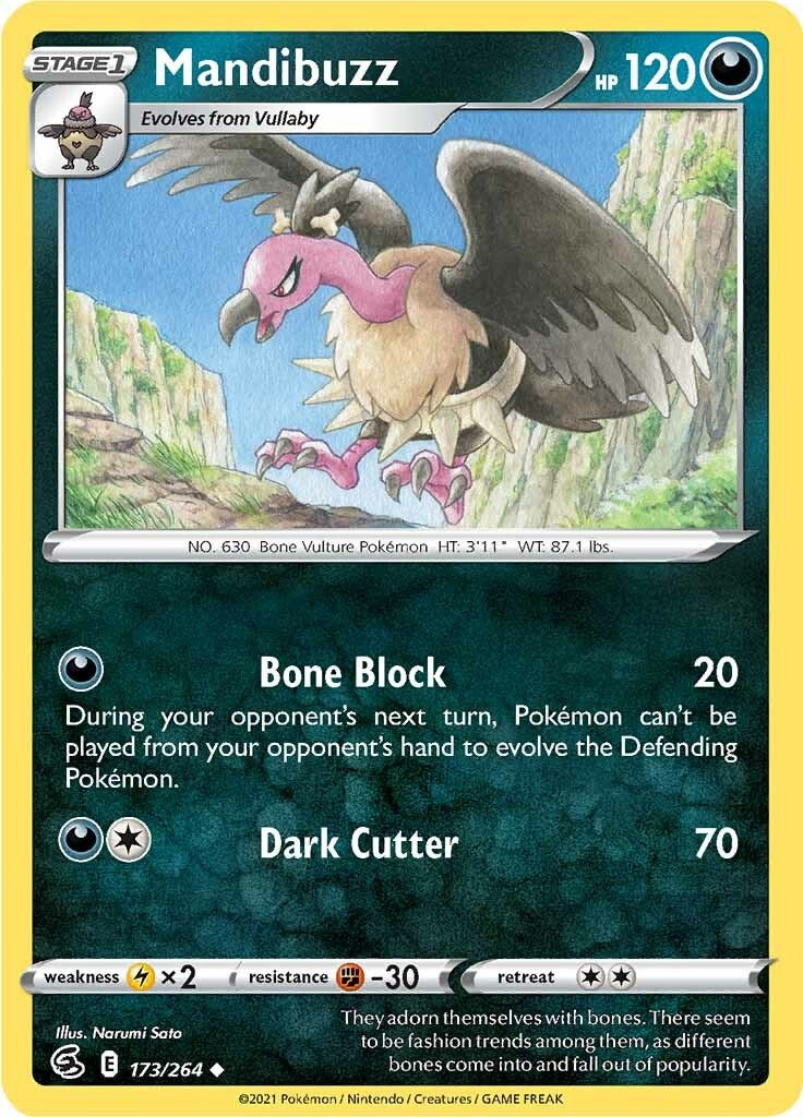 Mandibuzz [173/264] [Fusion Strike] Reverse Holofoil