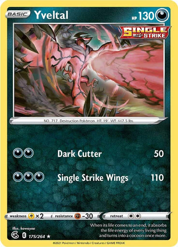 Yveltal [175/264] [Fusion Strike] Reverse Holofoil