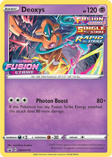 Deoxys (Stamped) [SWSH170] [Sword & Shield Promo Cards] Holofoil