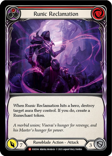 Runic Reclamation [EVR104] [Everfest] 1st Edition Rainbow Foil