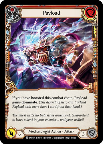Payload (Red) [EVR076] [Everfest] 1st Edition Rainbow Foil