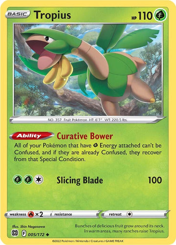 Tropius [005/172] [Brilliant Stars] Reverse Holofoil