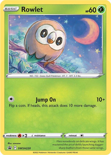 Rowlet [SWSH220] [Sword & Shield Promo Cards] Holofoil