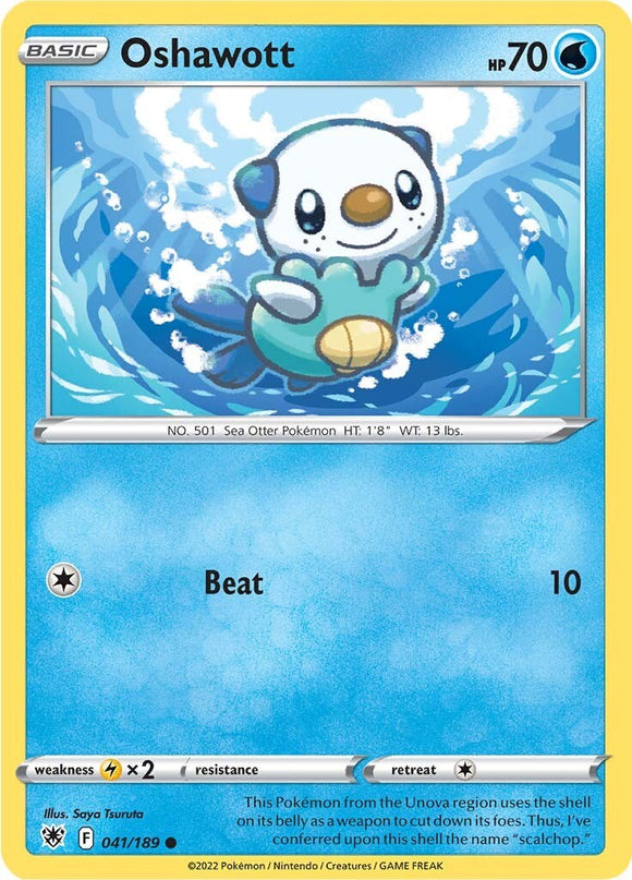 Oshawott [041/189] [Astral Radiance] Reverse Holofoil