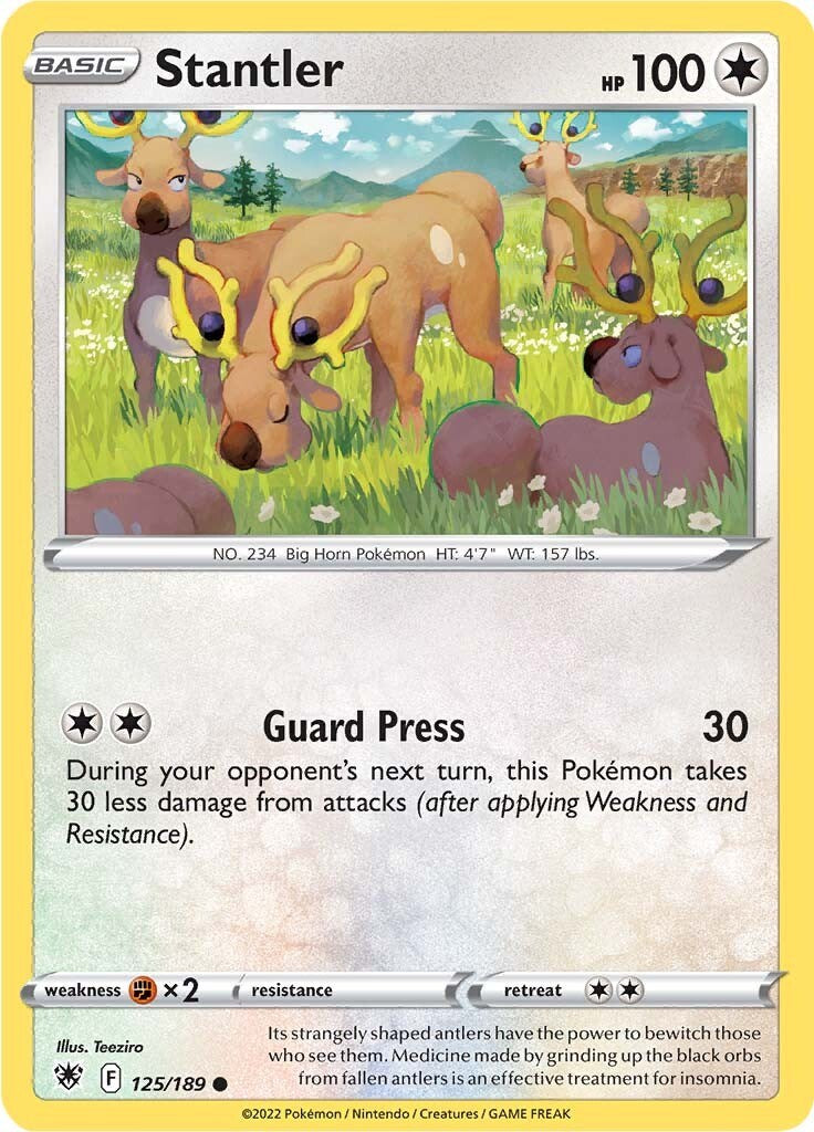 Stantler [125/189] [Astral Radiance] Reverse Holofoil