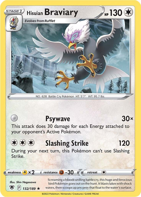 Hisuian Braviary [132/189] [Astral Radiance]