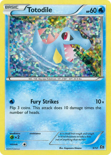 Totodile - 5/12 [005/012] [McDonald's Promos 2016] Holofoil