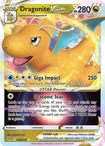 Dragonite VSTAR (050/078) [Pokémon  GO]