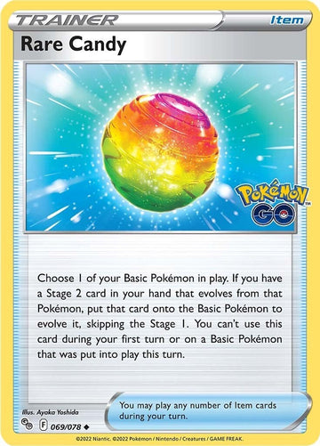 Rare Candy [069/078] [Pokemon GO] Reverse Holofoil