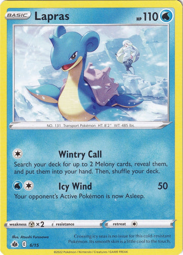 Lapras - 6/15 [006/015] [McDonald's Promos 2022]
