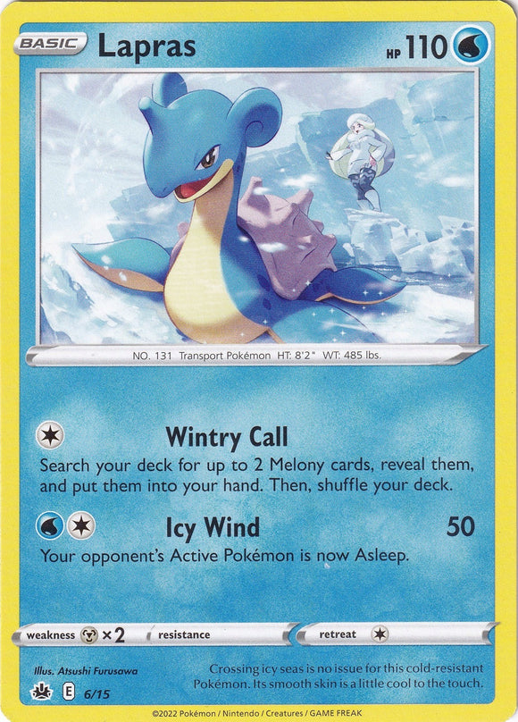 Lapras - 6/15 [006/015] [McDonald's Promos 2022]