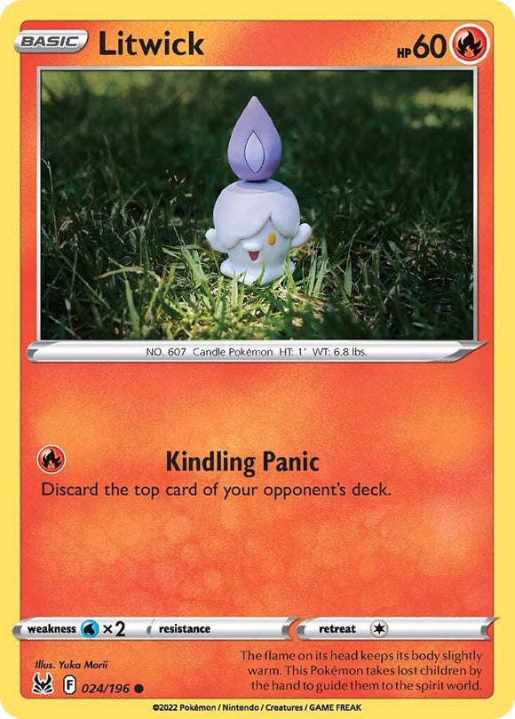 Litwick [024/196] [Lost Origin] Reverse Holofoil