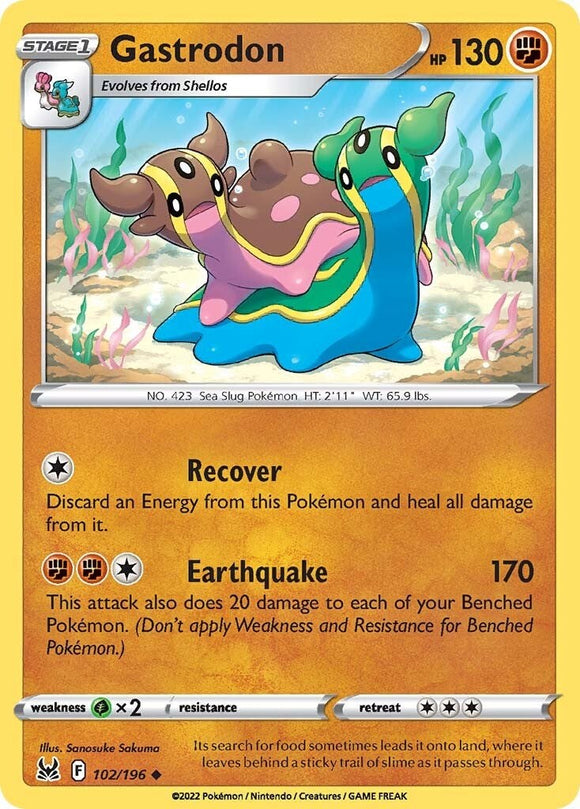 Gastrodon [102/196] [Lost Origin] Reverse Holofoil