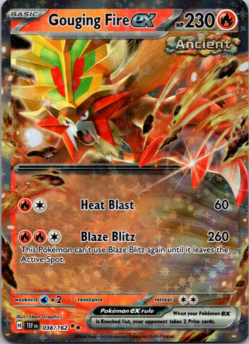 Gouging Fire ex [038/162] - (Temporal Forces) Holofoil
