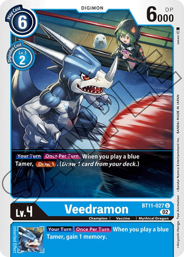 Veedramon [BT11-027 U] [Dimensional Phase]