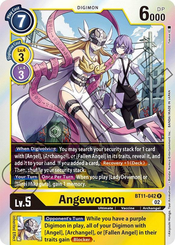 Angewomon [BT11-042 R] [Dimensional Phase] Foil