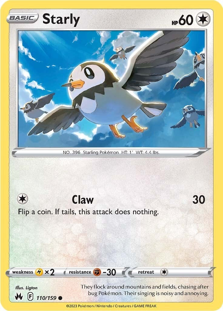 Starly [110/159] [Crown Zenith] Reverse Holofoil