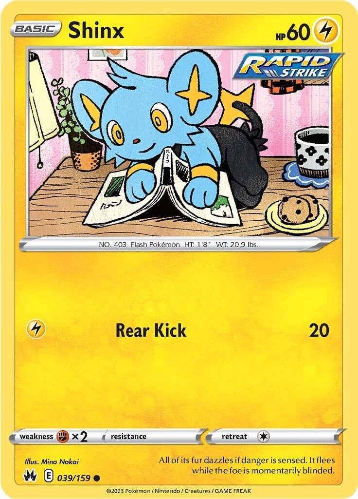 Shinx (39) [039/159] [Crown Zenith] Reverse Holofoil