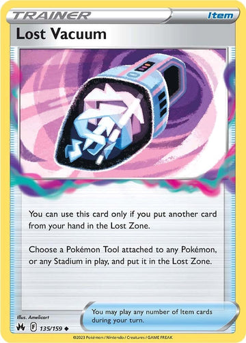 Lost Vacuum [135/159] [Crown Zenith] Reverse Holofoil
