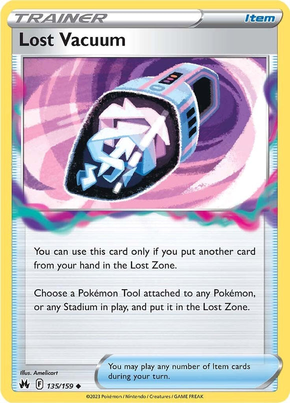 Lost Vacuum [135/159] [Crown Zenith] Reverse Holofoil