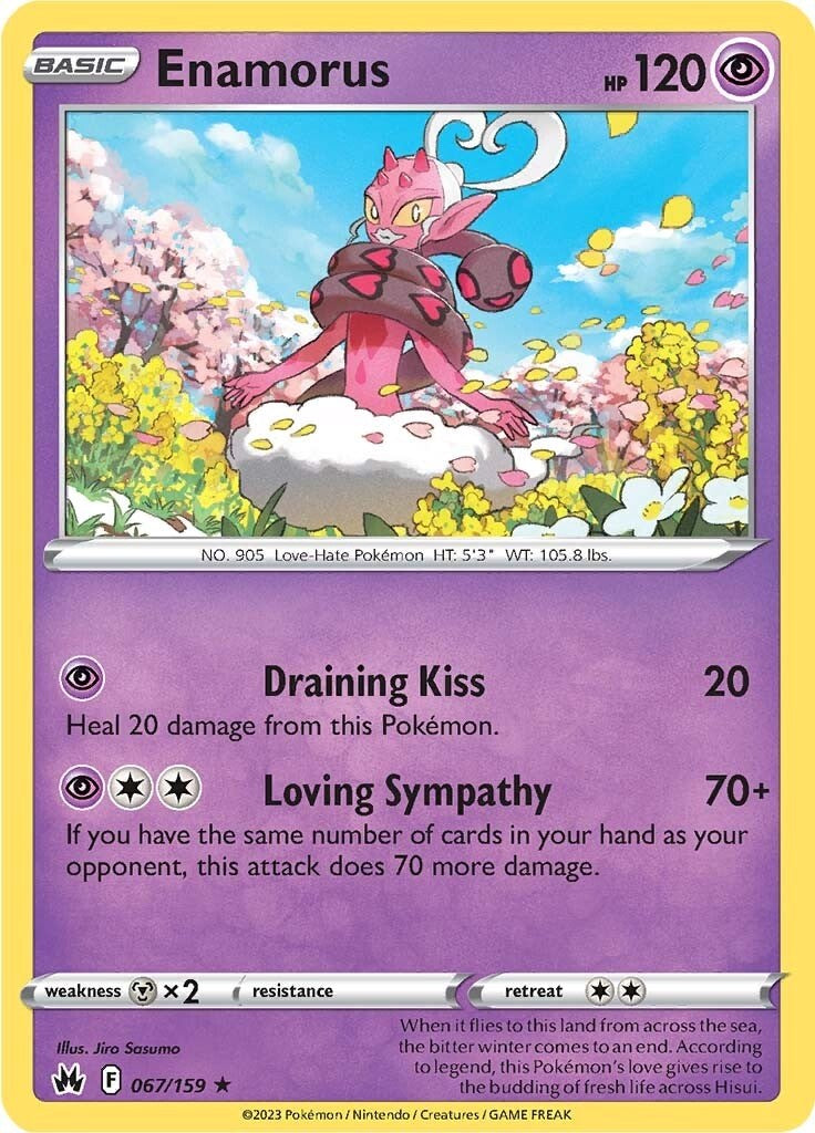 Enamorus [067/159] [Crown Zenith] Reverse Holofoil