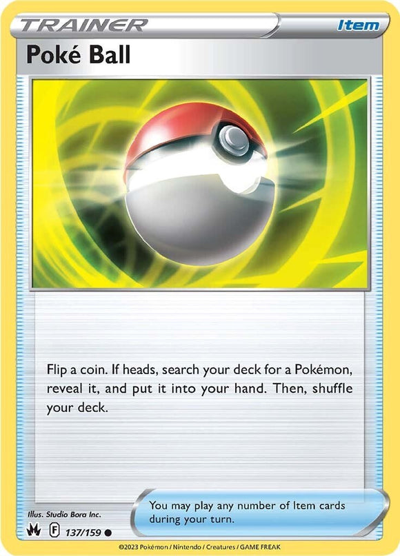 Poke Ball [137/159] [Crown Zenith] Reverse Holofoil