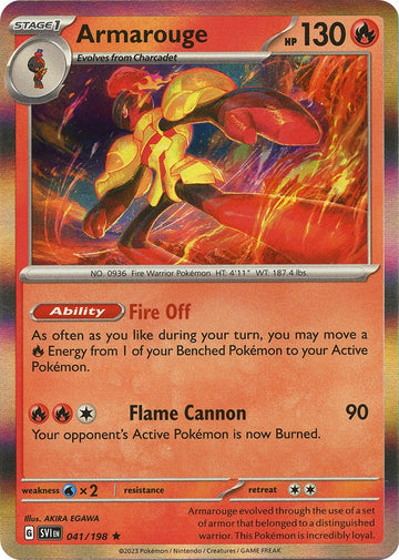 Armarouge - [041/198] - (SV01 Scarlet & Violet Base Set) Holofoil