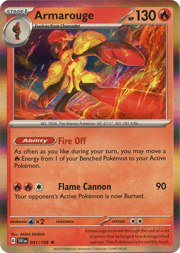 Armarouge - [041/198] - (SV01 Scarlet & Violet Base Set) Holofoil