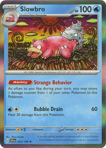 Slowbro [043/198] [Scarlet & Violet Base Set] Reverse Holofoil
