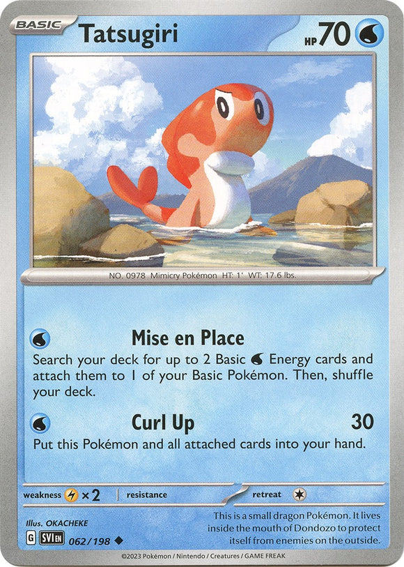 Tatsugiri [062/198] [Scarlet & Violet Base Set] Reverse Holofoil