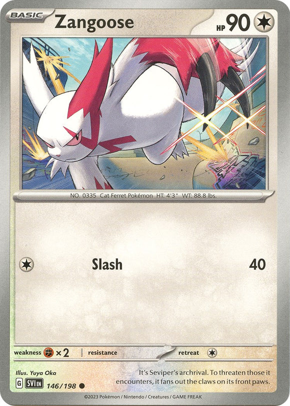 Zangoose - 146/198 [146] - (SV01 Scarlet & Violet Base Set)