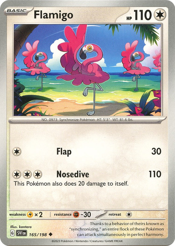 Flamigo [165/198] [Scarlet & Violet Base Set] Reverse Holofoil