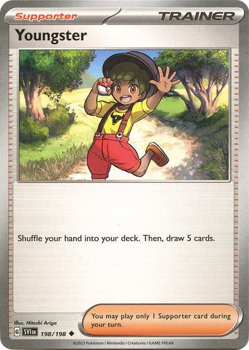 Youngster [198/198] [Scarlet & Violet Base Set] Reverse Holofoil