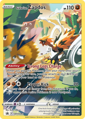 Galarian Zapdos [SWSH283] [Sword & Shield Promo Cards] Holofoil