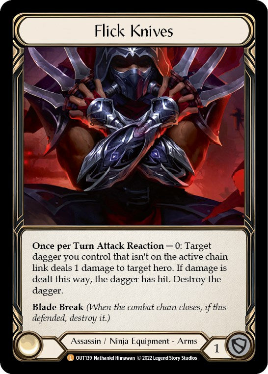 Flick Knives [OUT139] [Outsiders] Rainbow Foil