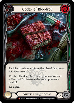 Codex of Bloodrot [OUT159] [Outsiders] Rainbow Foil